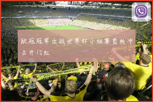 欧冠冠军出战世界杯小组赛首轮冲击开门红